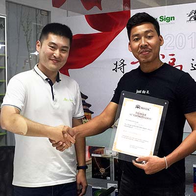 Customers Training Certified