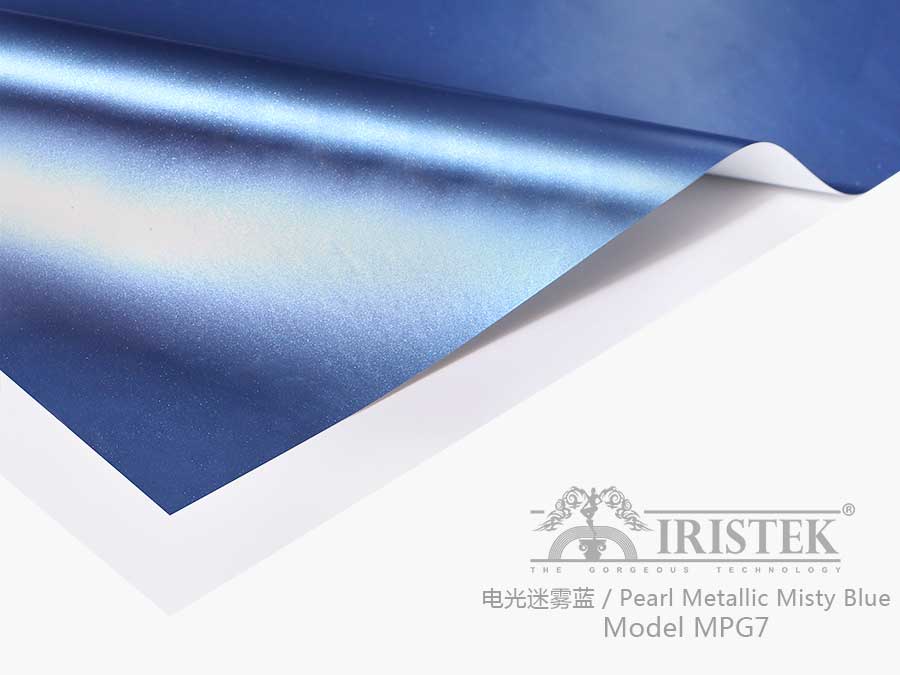 Pearl Metallic Misty Blue Vinyl Sheets – Car Vinyl Supplier